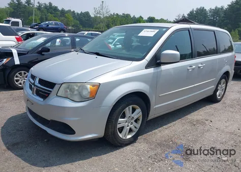 2012 Dodge Grand Caravan Sxt из США, поврежденный, VIN 2C4RDGCG8CR268494